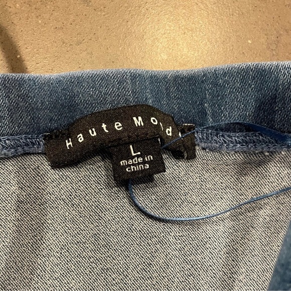 NWT - 2 pc Denim Set - Bralette and Pencil Skirt - Picture 7 of 8